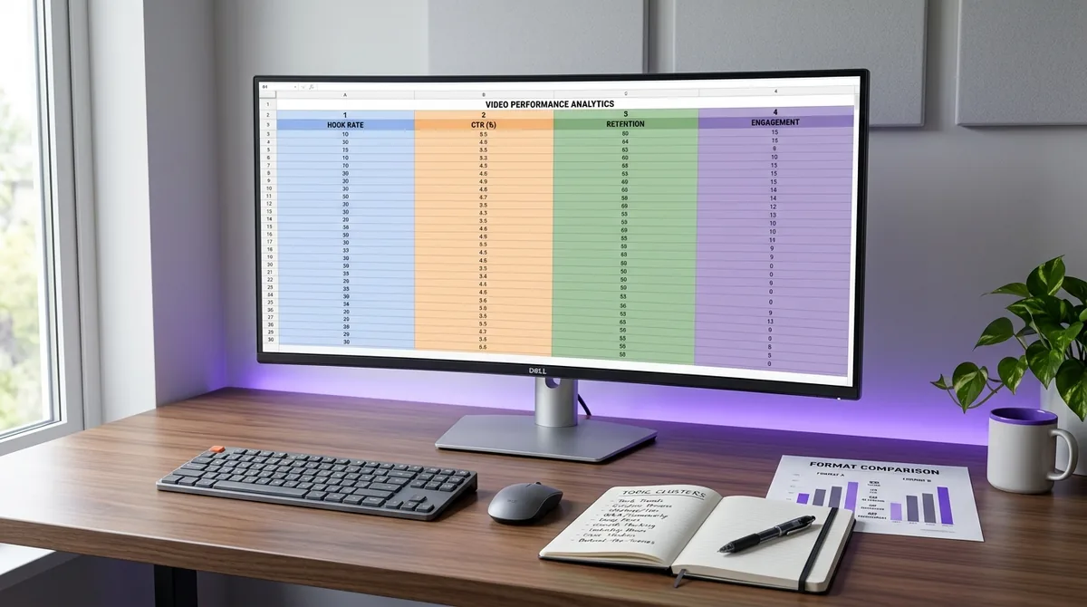 The 20-30 Video "Data Feedback" Loop: How to Turn Your First Month of Uploads into a Growth Roadmap