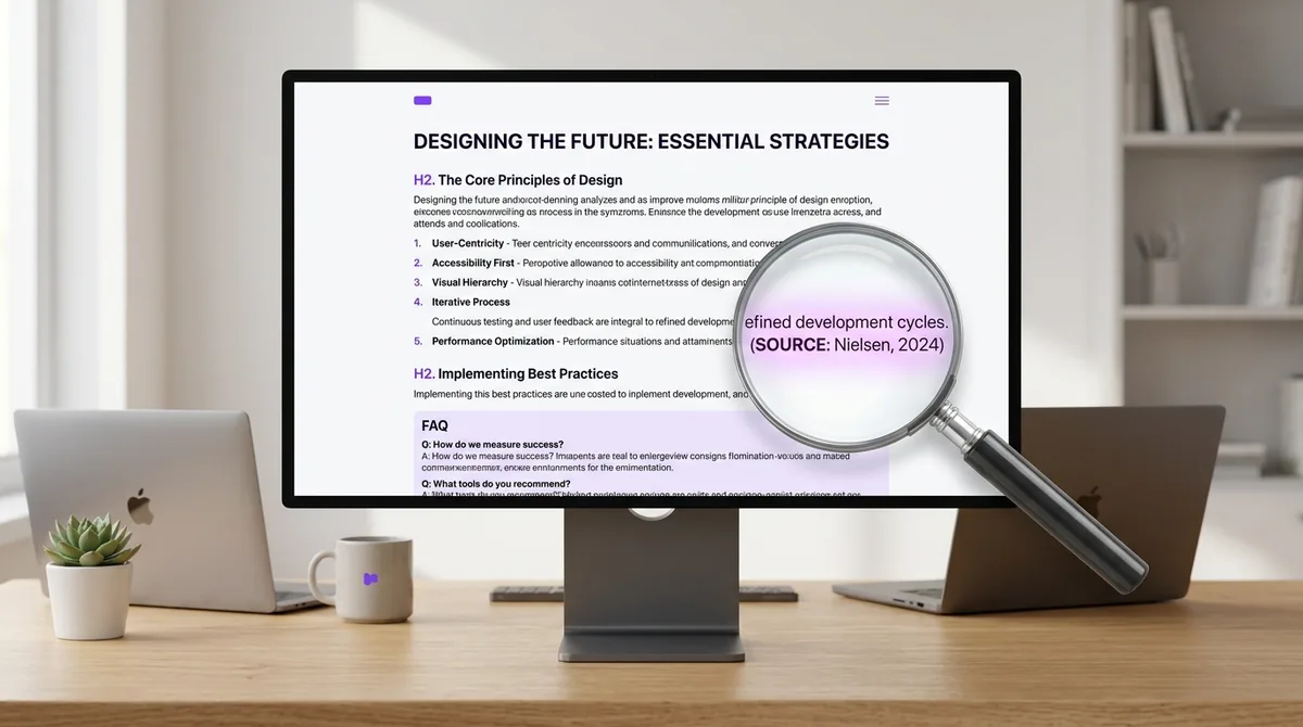 How to Structure a Blog Article So AI Engines Cite It as a Source